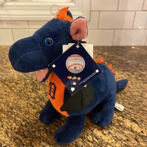 NWT‎ Plush Stuffed Animal Dragon Detroit Tigers Logo Official MLB Baseball FOCO
